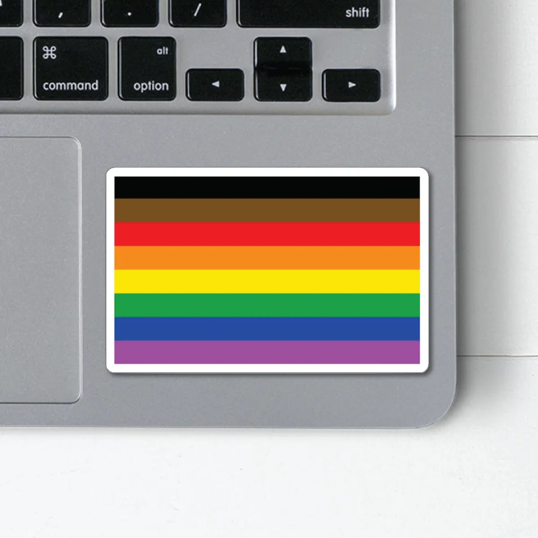 Inclusive Gay Pride Flag Sticker - Resistance Nation