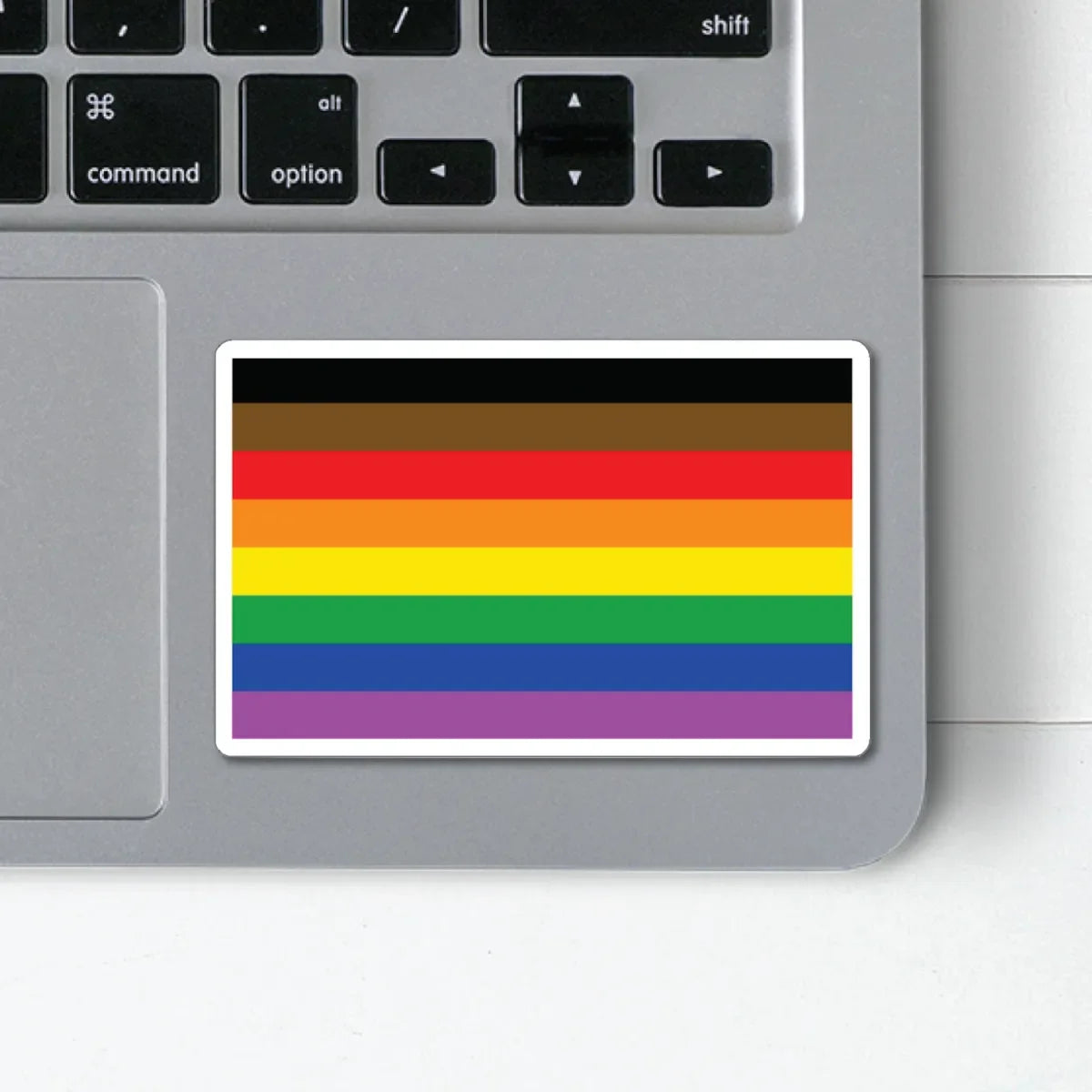 Inclusive Gay Pride Flag Sticker - Resistance Nation