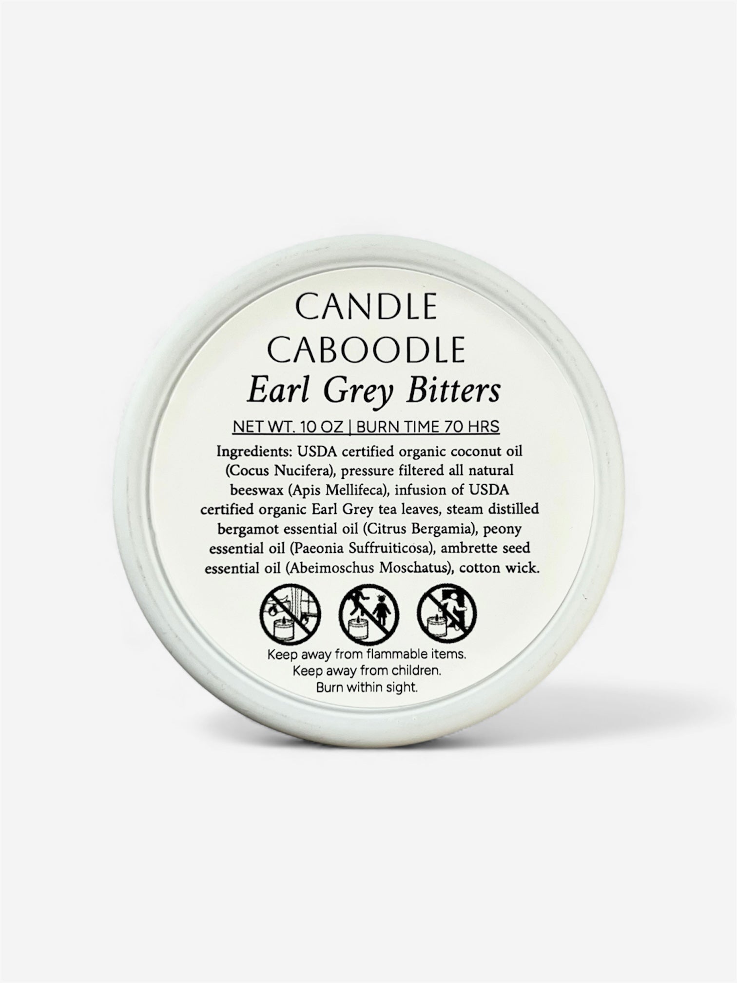 Earl Grey Bitters | Tea Infused Luxury Candle