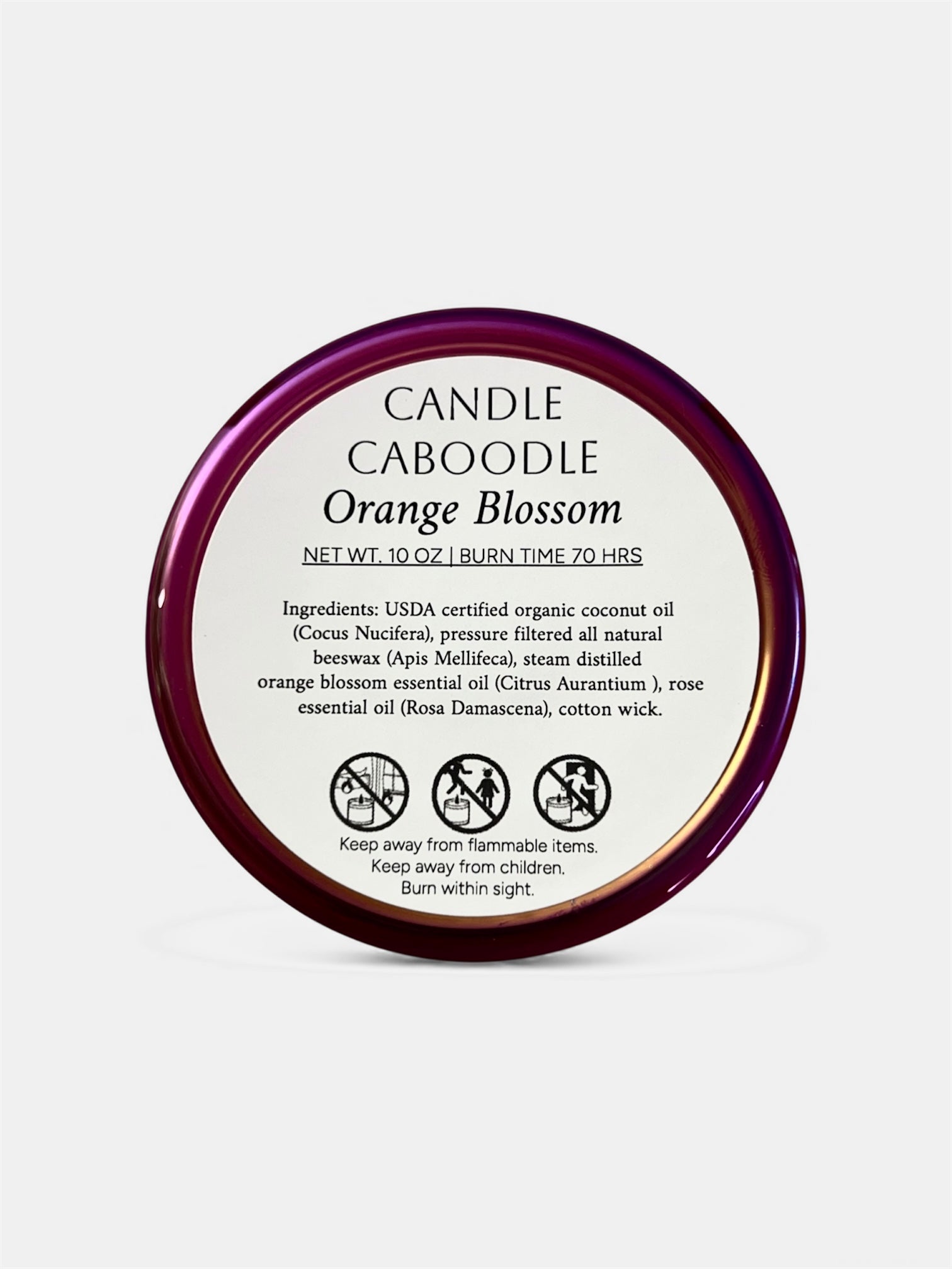 Orange Blossom Luxury Candle