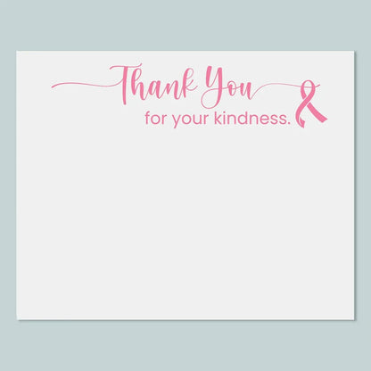 Pink Ribbon - Thank You - The Note House