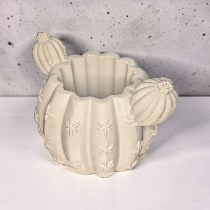 Concrete Cactus Planter, Saguaro Succulent Pot, Cute Desert Decor Jar, Mini Boho Cement Catchall, Pen Holder, Southwest Home Decor, Plant Lover Gift