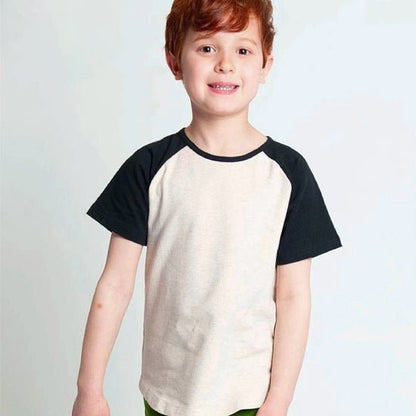 Heather Oatmeal Play On Tee