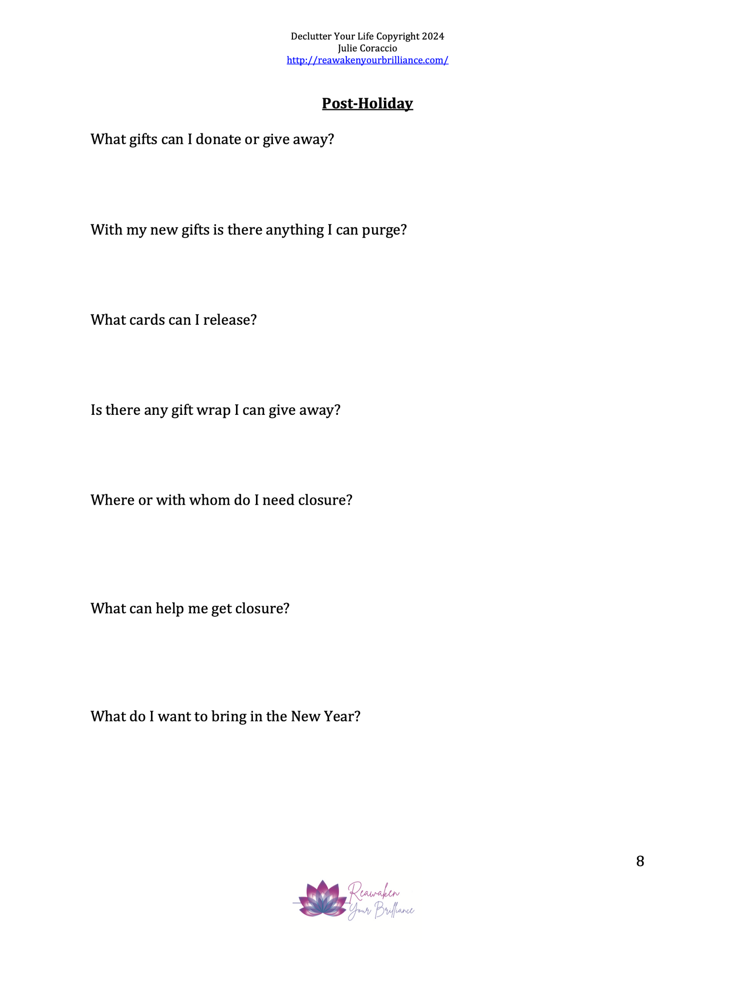 How to Declutter Your Life Audio Class – Home &amp;amp; Life Decluttering Guidance MP3 Download