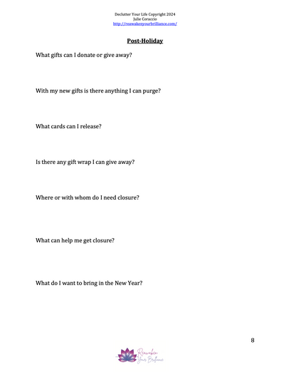 How to Declutter Your Life Audio Class – Home &amp;amp; Life Decluttering Guidance MP3 Download