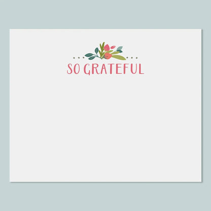 Pretty Floral - Thank You - The Note House