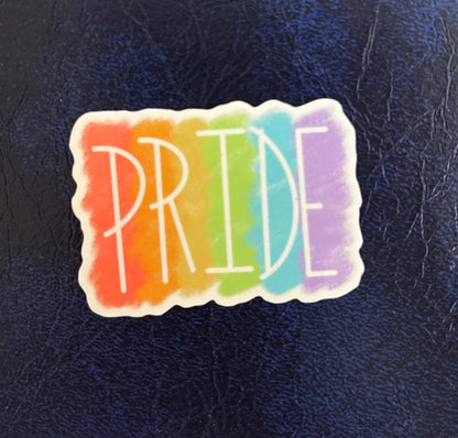 Pride stickers and magnets
