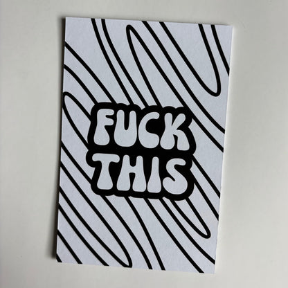 Swear Word Mini Coloring Pages 5-Pack