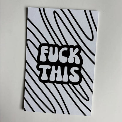 Swear Word Mini Coloring Pages 5-Pack