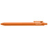 Orange pen with white "PSPSPSPS" text on a white background