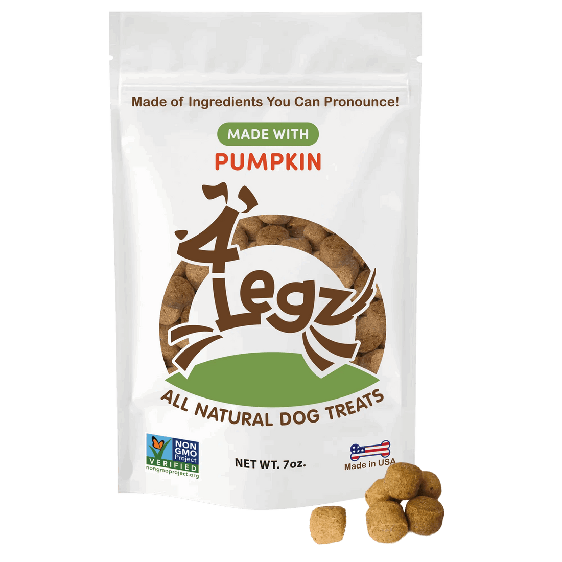 Pumpkin Dog Treats - 4Legz