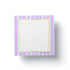 Purple Striped Squiggle Sticky Notes