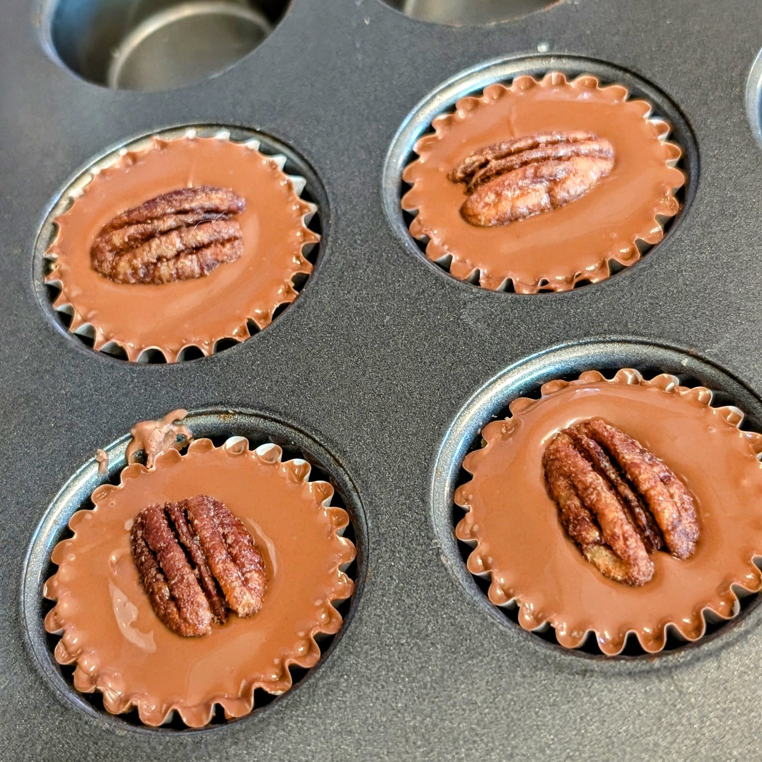 Chocolate Marzipan Cups