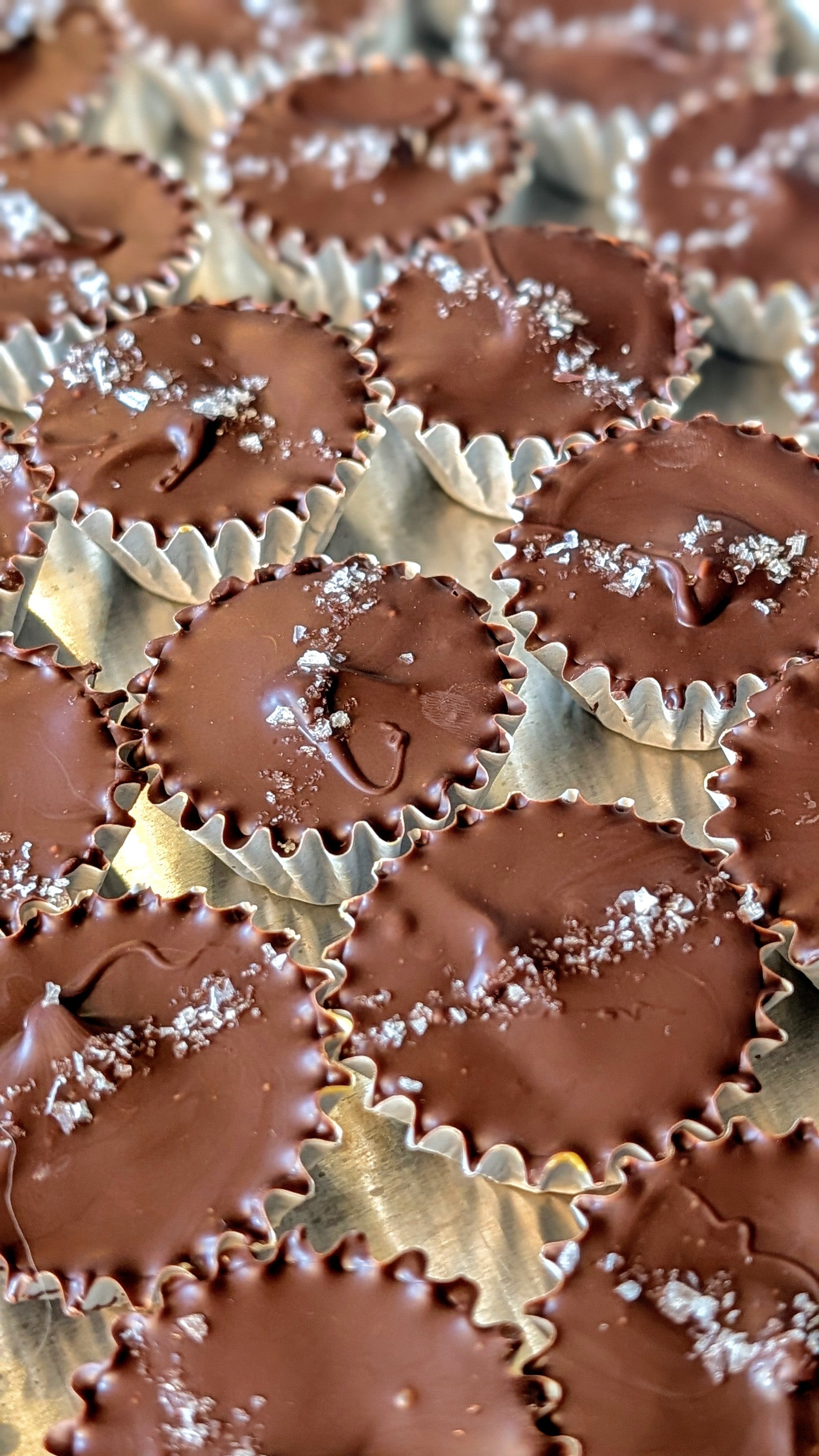 Chocolate Marzipan Cups