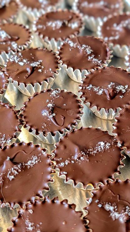Chocolate Marzipan Cups