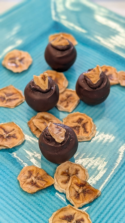 Firecracker Banana Hand Rolled Truffles