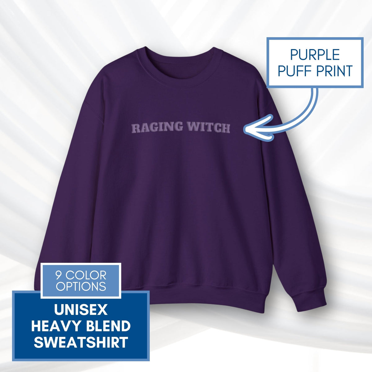 raging-witch-puff-print-unisex-crewneck-sweatshirt-activist-witchy-fall-feminist-apparel-purple