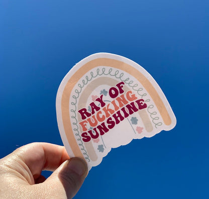 Anti-Inspiration Boho Rainbow Stickers