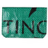 recycled feed bag cardholder - green
