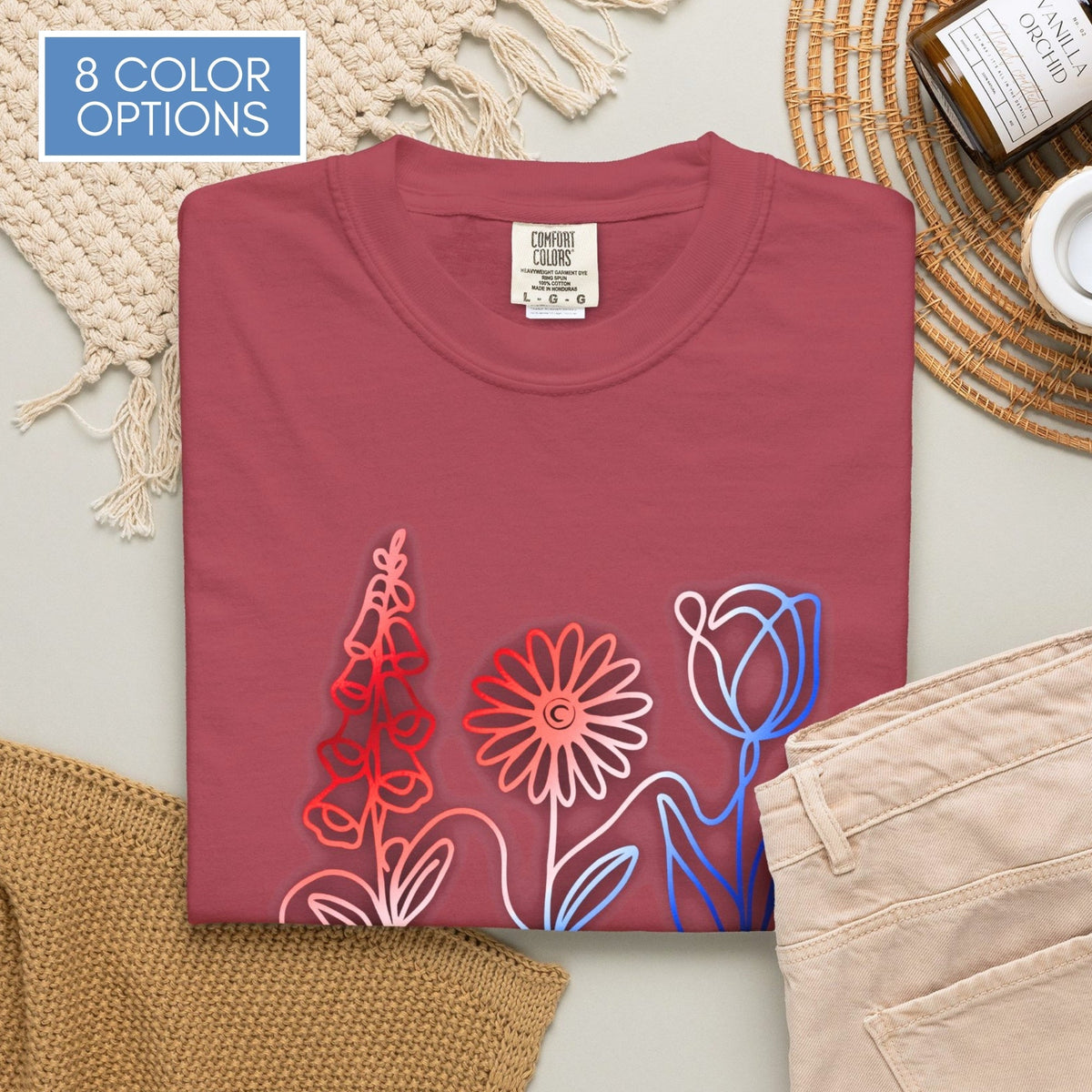 red-white-and-blue-foxglove-daisy-tulip-unisex-crewneck-tee-comfort-colors-tshirt-subtle-anti-trump-apparel