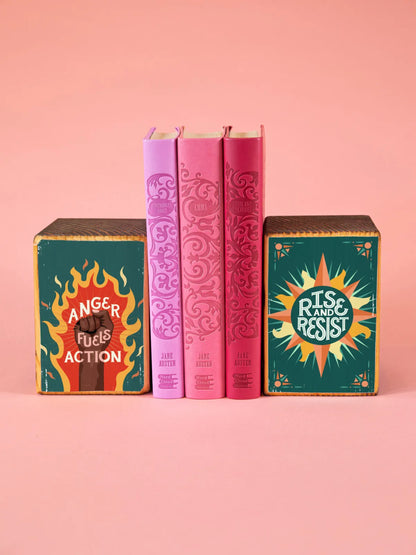 Resistance Collection, Single Wood Bookend