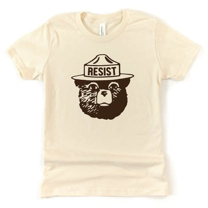 Resist Bear Kids T-Shirt - Resistance Nation