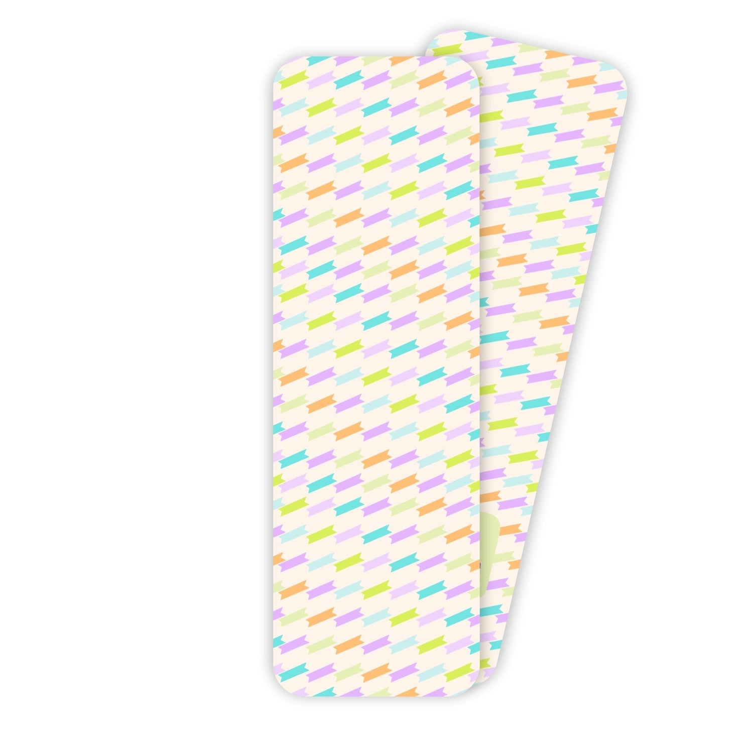 Retro Neon Ribbons Bookmark