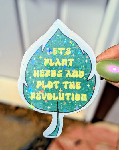 Activist Gardener Vinyl Sticker