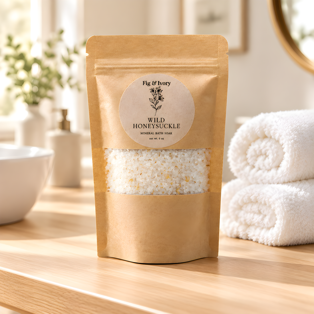 Wild Honeysuckle Mineral Bath Soak