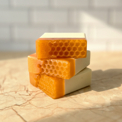 Honey &amp; Oats Handcrafted Soap | Oatmeal, Milk, and Honey