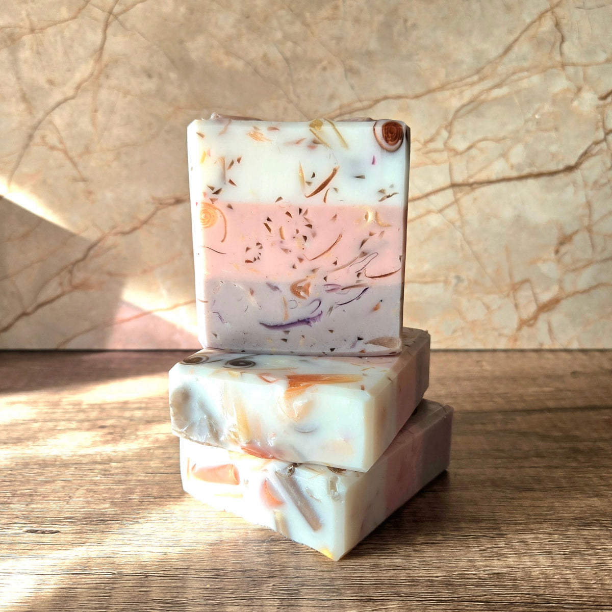 Cashmere Blanket Shea Butter Soap | Cashmere Amber Lavender Apple Blossom