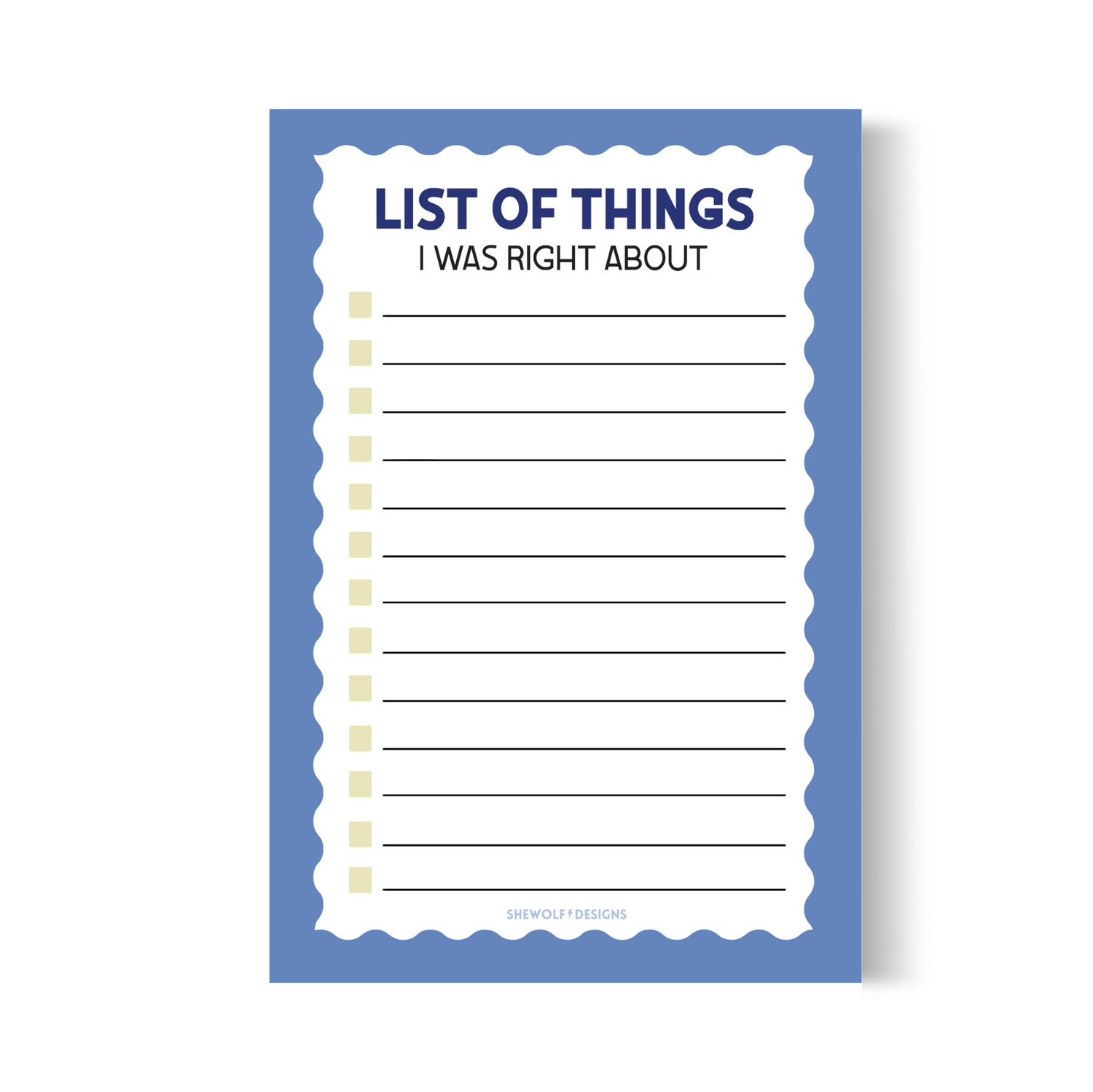 Things I Was Right About Notepad