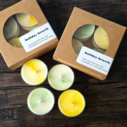 Holiday Hearth Tealight Candles