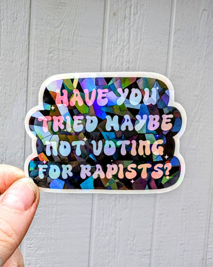 FDT Anti-Fascism Feminist Vinyl Sticker