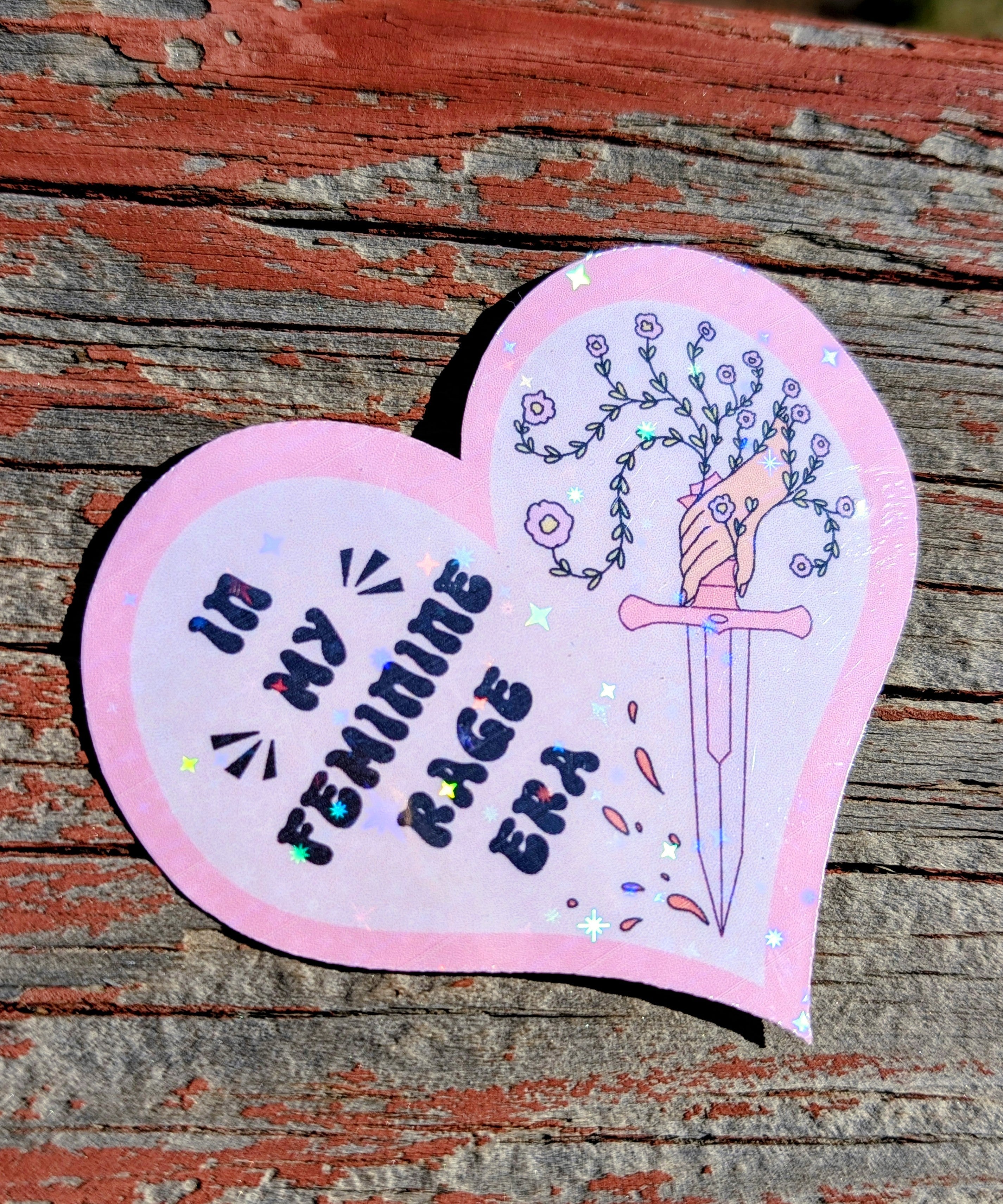 Inspirational Swiftie Feminist Vinyl Sticker