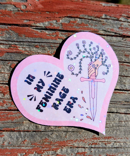 Inspirational Swiftie Feminist Vinyl Sticker