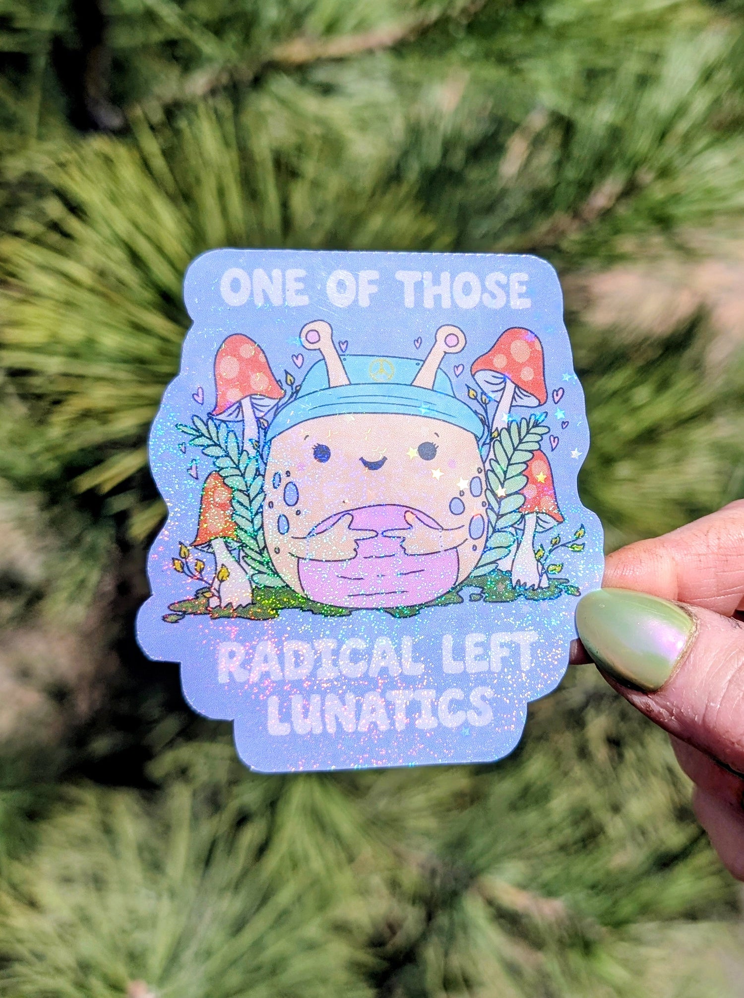 Anti Fascist RLS Inspirational Feminist Vinyl Sticker