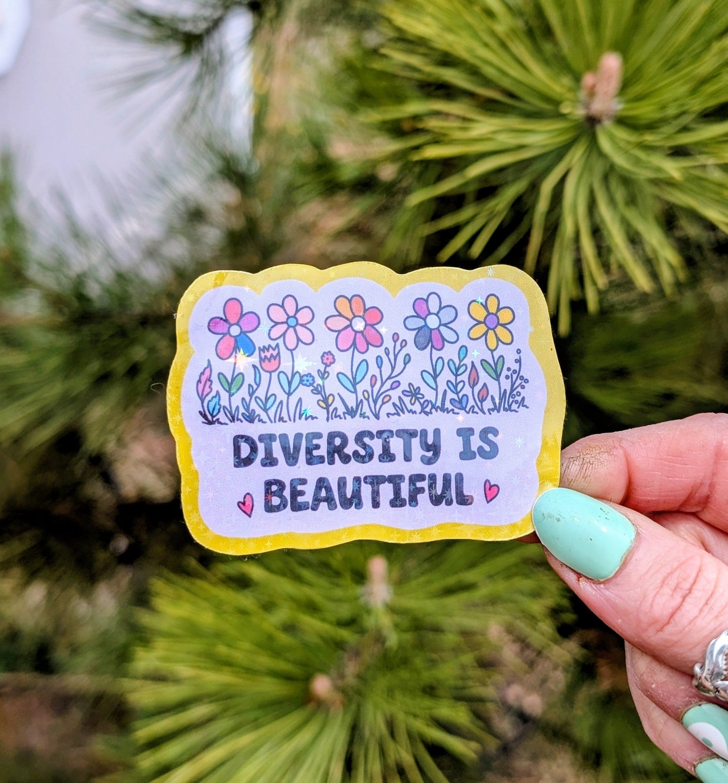 Inspirational Gay Pride Vinyl Sticker