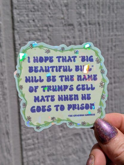 8647 Feminist Vinyl Sticker