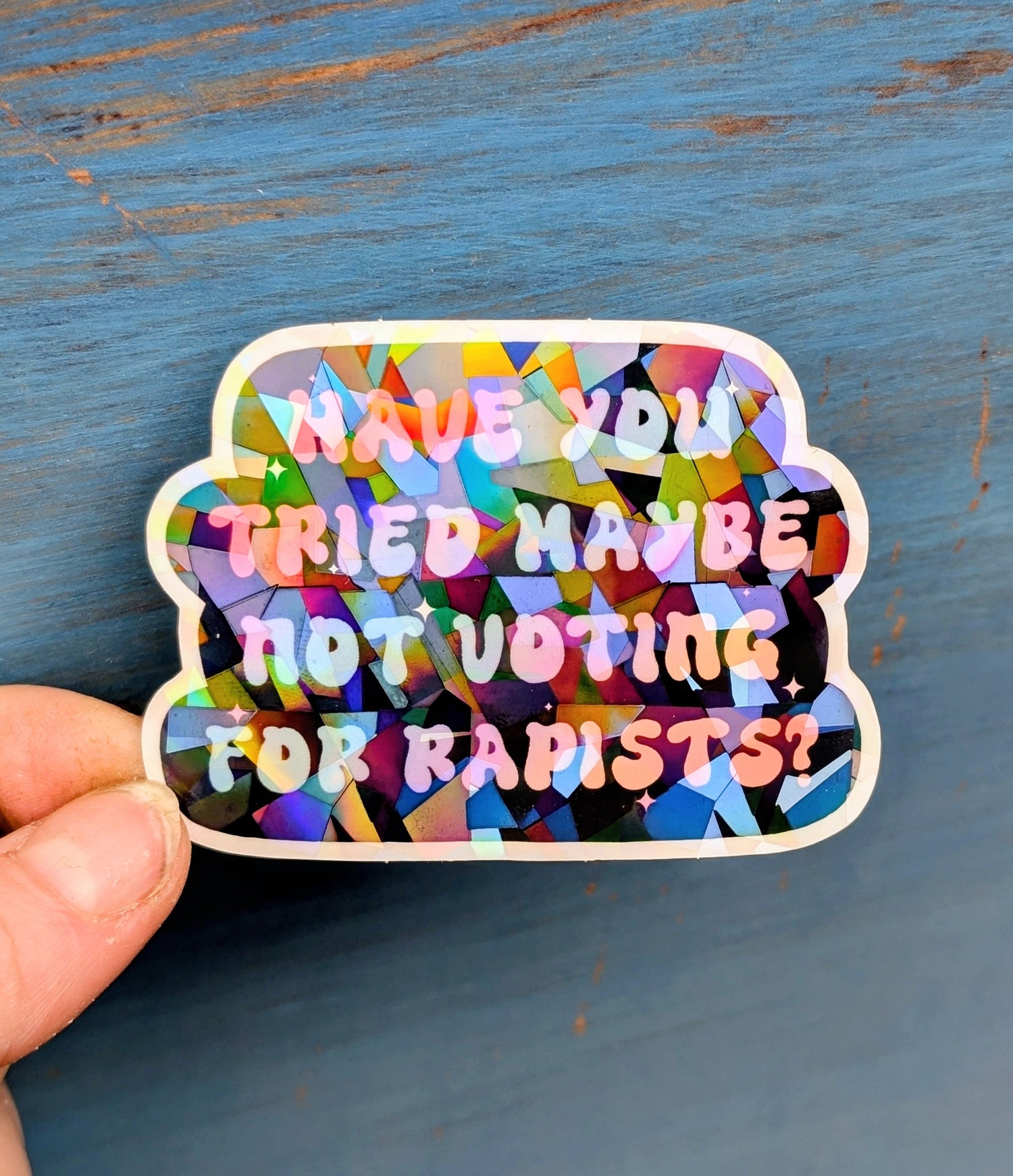FDT Anti-Fascism Feminist Vinyl Sticker