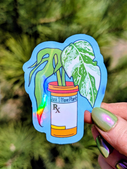 Plant Lover Feminist Vinyl Sticker