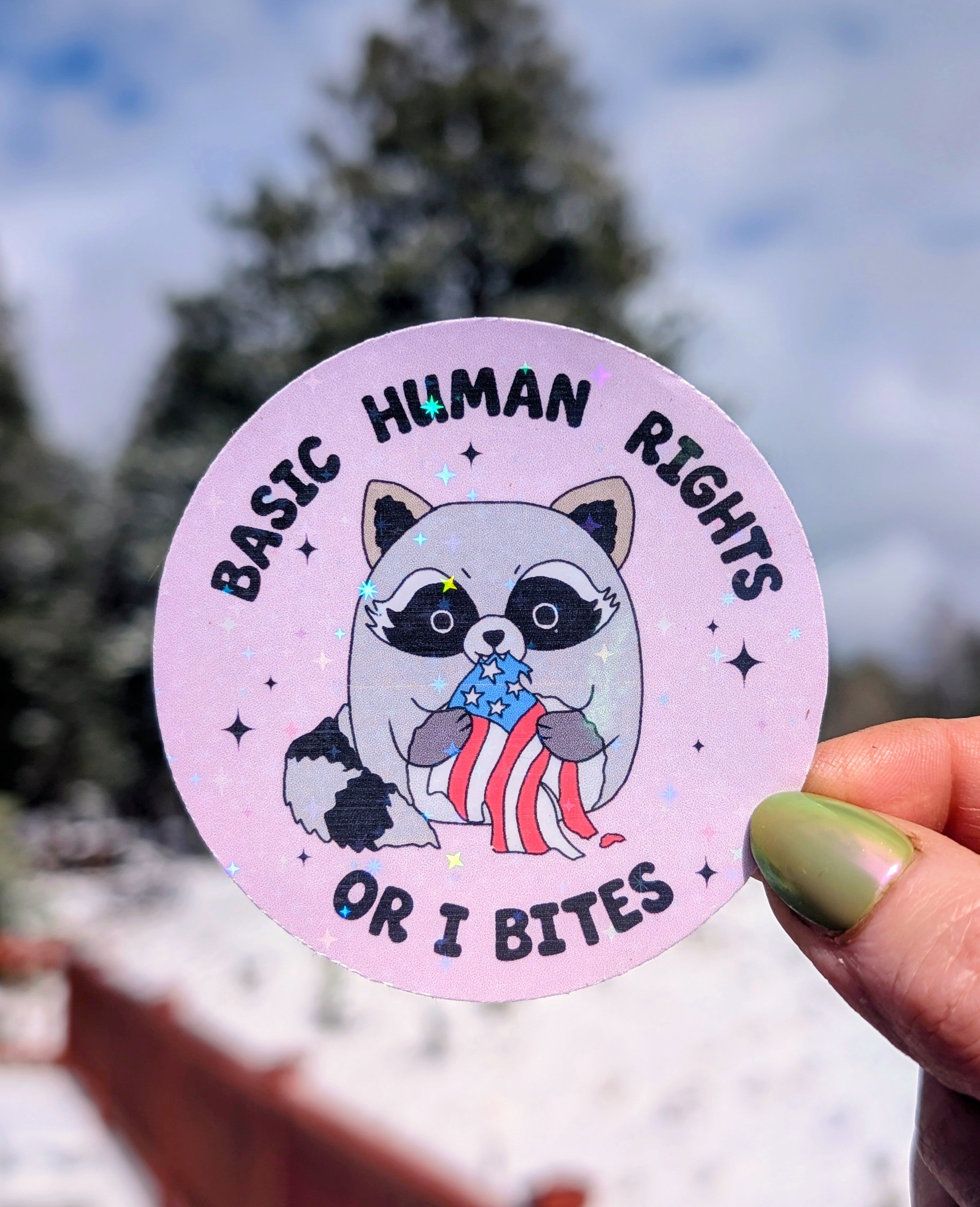 Smash the Patriarchy Inspirational Feminist Glitter Vinyl Sticker
