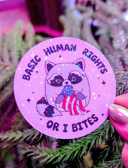 Smash the Patriarchy Inspirational Feminist Glitter Vinyl Sticker