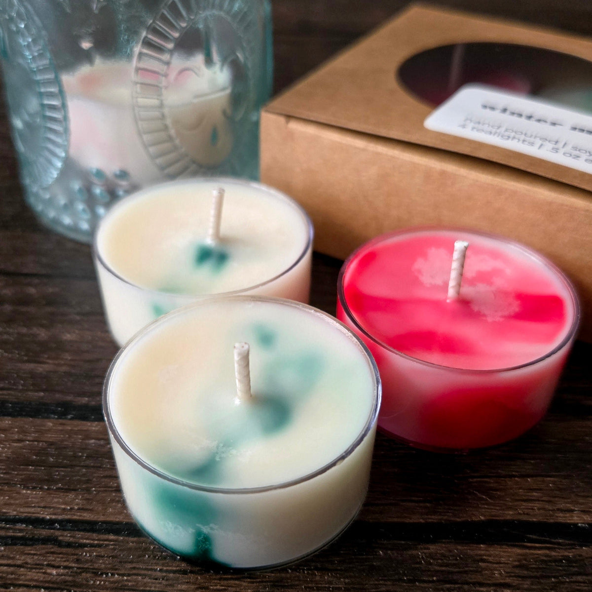 Winter Market Tealight Candles