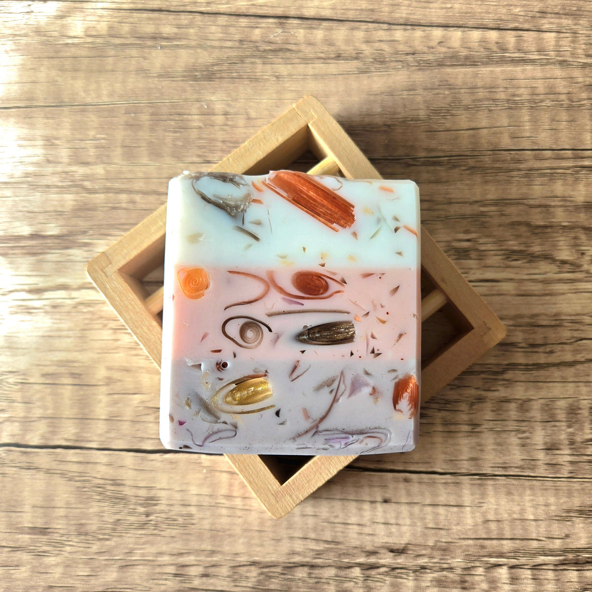 Cashmere Blanket Shea Butter Soap | Cashmere Amber Lavender Apple Blossom