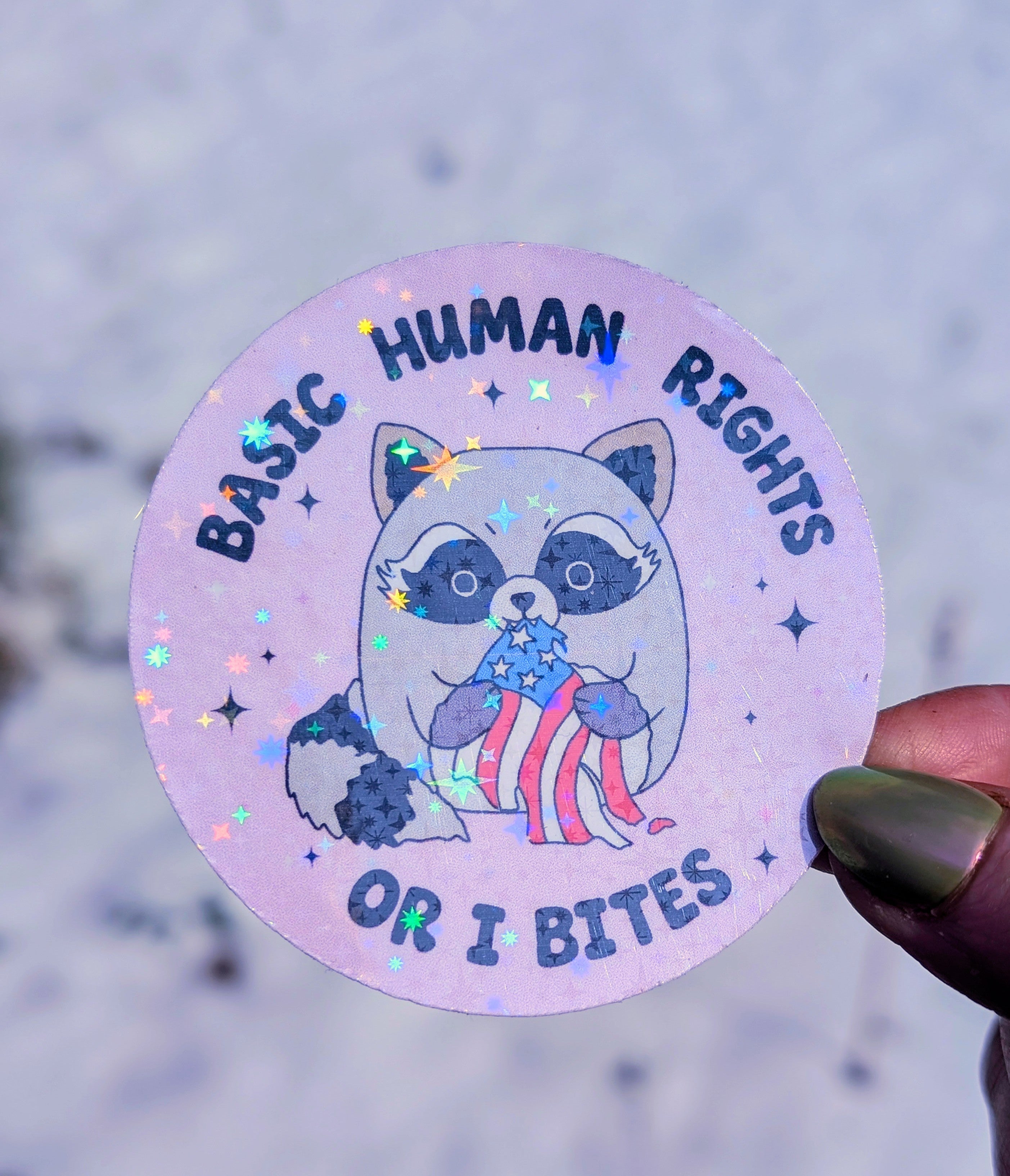 Smash the Patriarchy Inspirational Feminist Glitter Vinyl Sticker