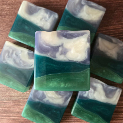 Valley Storm Glycerin Soap | Juniper, Cranberry, and Cedarwood