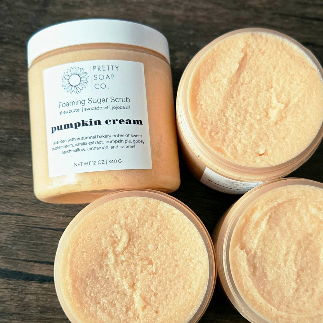 Foaming Sugar Scrub | Pumpkin Cream