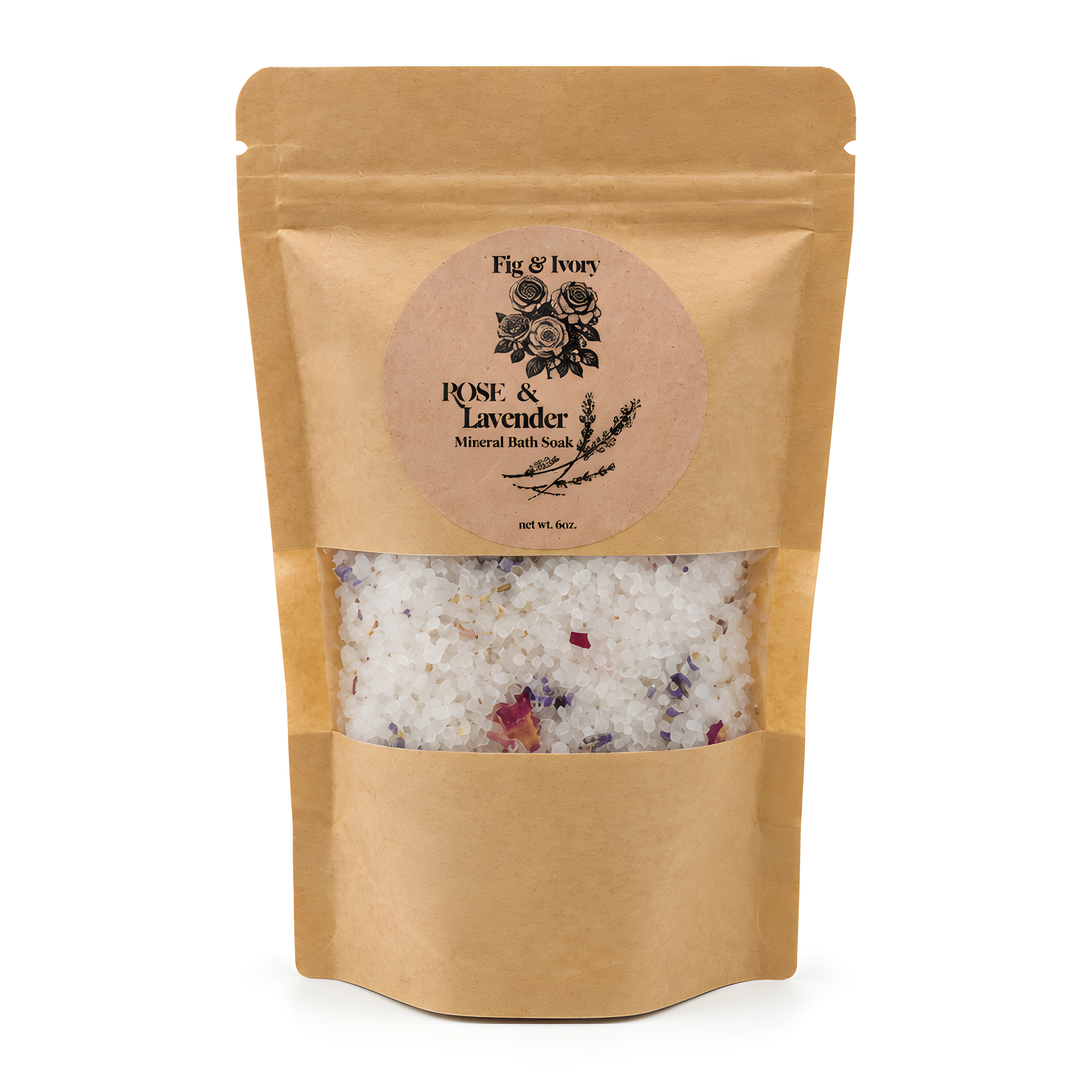 Rose &amp; Lavender Mineral Bath Soak