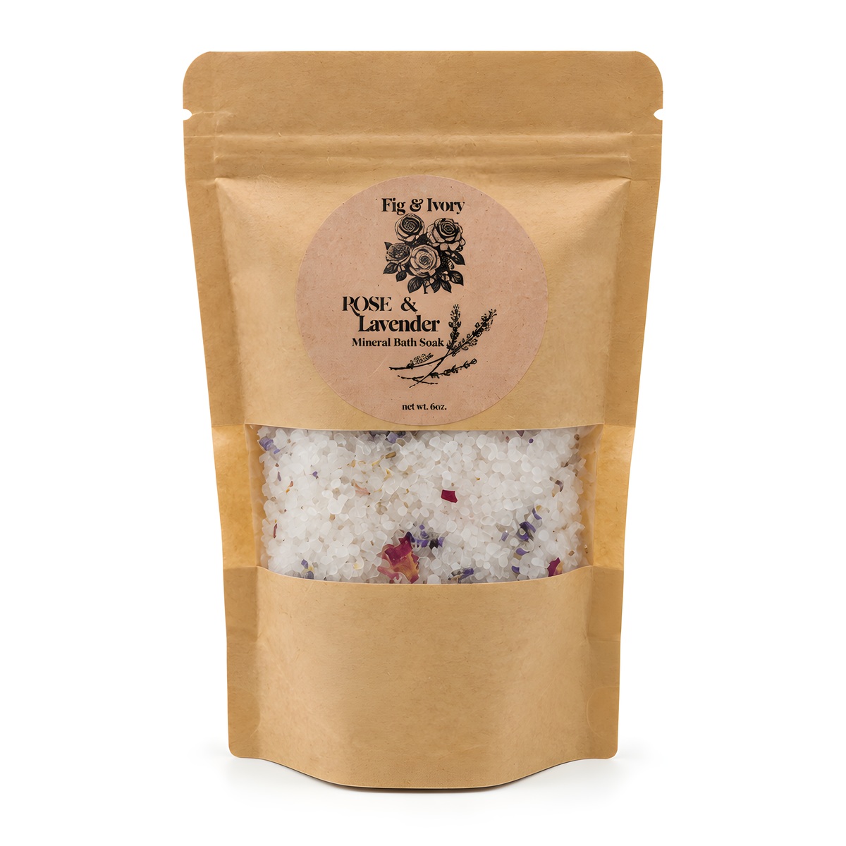 Rose &amp; Lavender Mineral Bath Soak